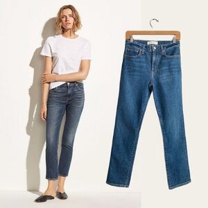 🔥TRAVE Revolve Irina Slim Wonderwall Jeans High Mid Rise Ankle Classic USA 26